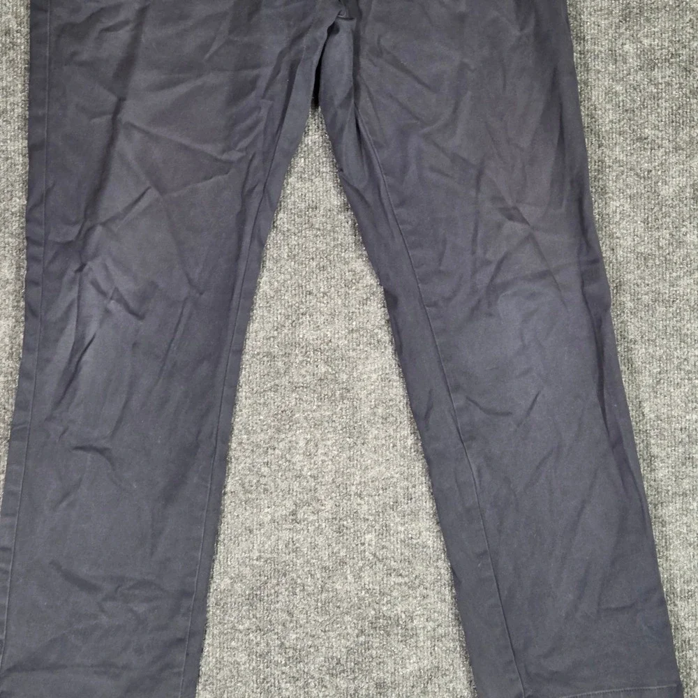 Banana Republic Emerson Chino Mens 31x30 Navy Blue Straight Leg Pants Trousers